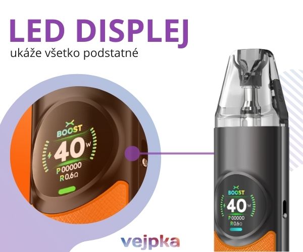 OXVA NEXlim detail displej
